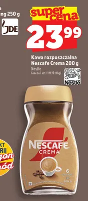 Kawa rozpuszczalna Nescafé Crema promocja w TOPAZ
