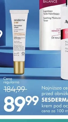 Krem pod oczy Sesderma C-Vit promocja w Super-Pharm