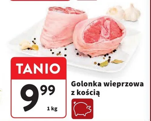 Golonka wieprzowa z kością promocja w Intermarche