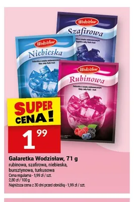 Galaretka szafirowa Wodzisław promocja w Twój Market
