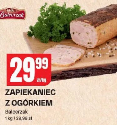 Zapiekaniec z ogórkiem promocja w Chorten