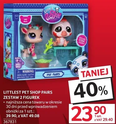 Littlest Pet Shop Pairs zestaw 2 figurek promocja w Selgros