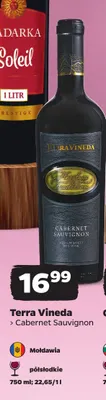 Wino czerwone Terra Vineda Cabernet Sauvignon promocja w Netto