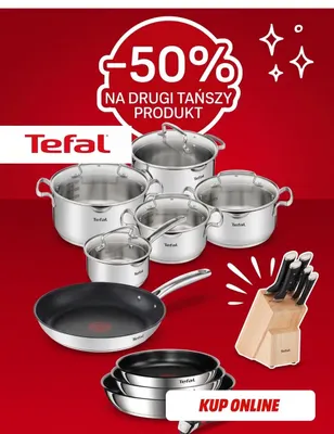 Produkty Tefal promocja w Media Markt