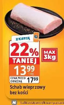Schab wieprzowy bez kości promocja w Leclerc