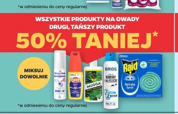 Spray na owady Mugga promocja w Netto