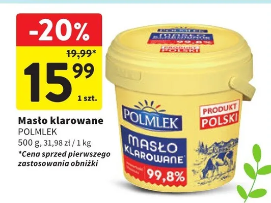 Masło promocja w Intermarche