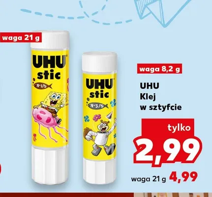 Klej w sztyfcie UHU stic 8,2 g promocja w Kaufland