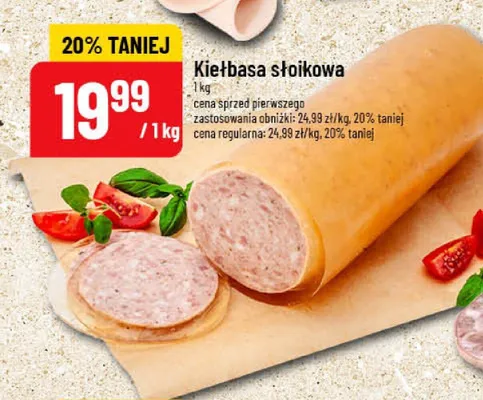 Kiełbasa śląska promocja w POLOmarket