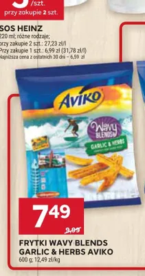 Frytki Wavy Blends Garlic & Herbs Aviko promocja w Stokrotka