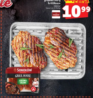 Karkówka grillowa Sokołów Grill House promocja w TOPAZ