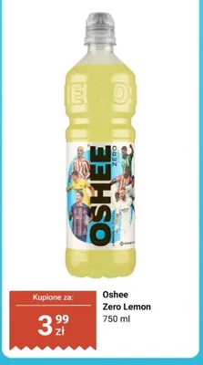 Napój izotoniczny Oshee Zero Lemon promocja w Biedronka