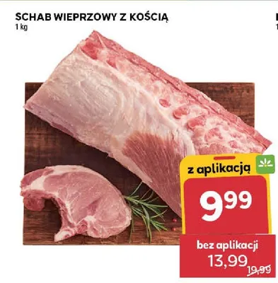Schab wieprzowy z kością promocja w Stokrotka