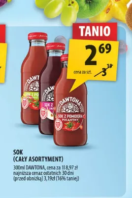 Sok Dawtona promocja w Arhelan