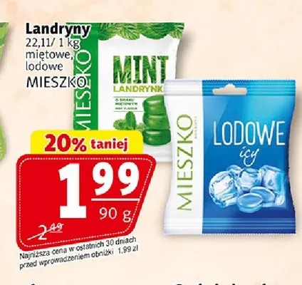 Landryny lodowe Mieszko promocja w Prim Market