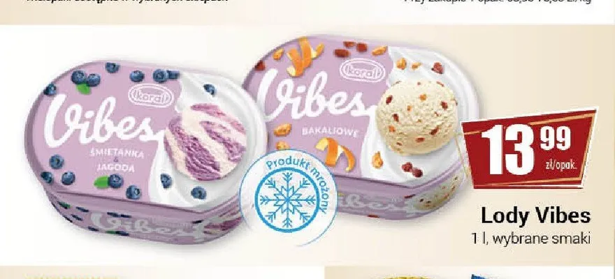 Lody Koral Vibes promocja w Premium Nasz Sklep