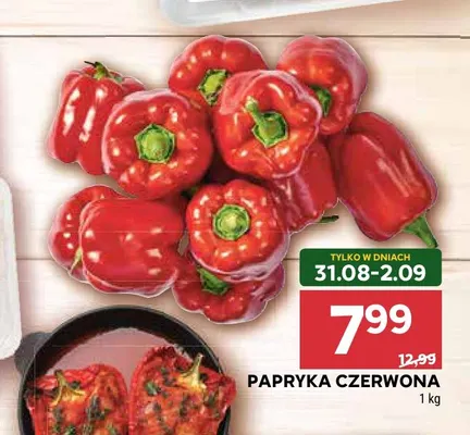 Papryka czerwona promocja w Stokrotka