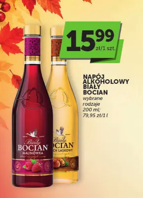 Napój alkoholowy Biały Bocian malinówka promocja w Euro Sklep