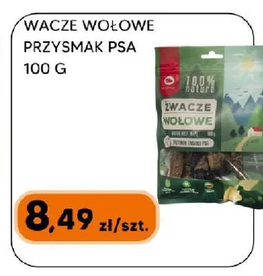 Przysmak dla psa żwacze wołowe Maced promocja w HIPPER.pl