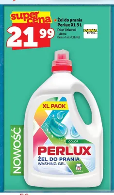 Żel do prania Perlux XL Color promocja w TOPAZ