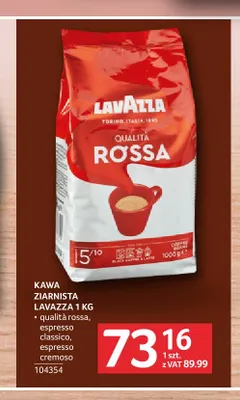 Kawa ziarnista Lavazza Espresso Cremoso promocja w Selgros