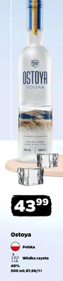 Wódka Ostoya promocja w Netto