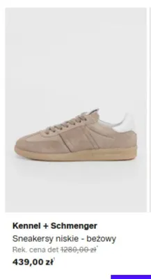 Sneakersy niskie Kennel + Schmenger beżowe promocja w Lounge by Zalando