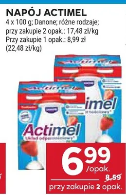 Napój actimel promocja w Stokrotka