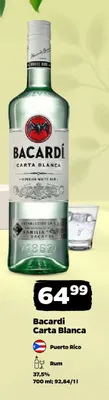 Rum Carta Blanca promocja w Netto