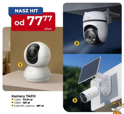 Kamera solarna TAPO C410 KIT promocja w PSB Mrówka