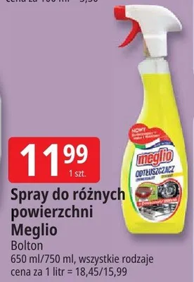 Spray do różnych powierzchni promocja w Leclerc