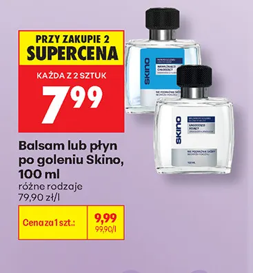 Płyn po goleniu Skino promocja w Biedronka