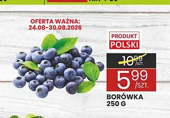 Borówka promocja w Wafelek