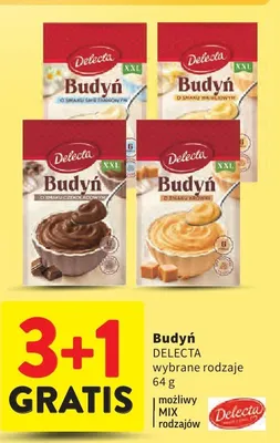 Budyń wybrane rodzaje promocja w Intermarche