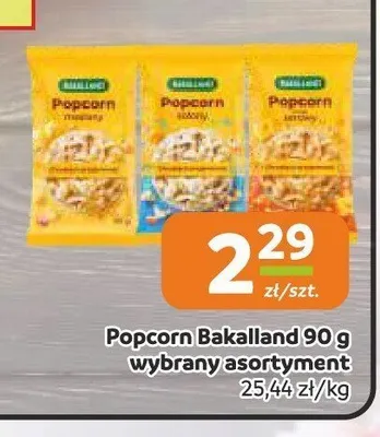 Popcorn Bakalland solony promocja w Gama