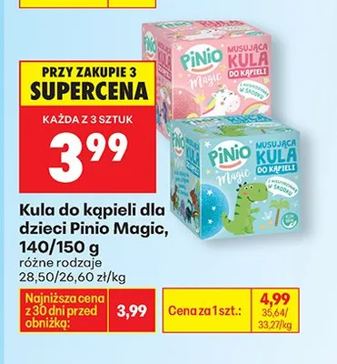 Kula do kąpieli dla dzieci Magic różne rodzaje promocja w Biedronka