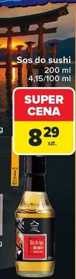 Sos do sushi promocja w Carrefour Market