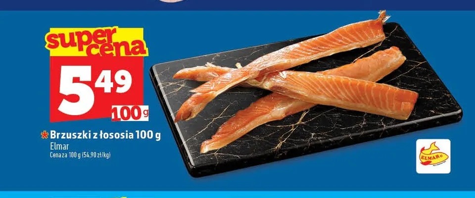 Brzuszki z łososia Elmar promocja w TOPAZ
