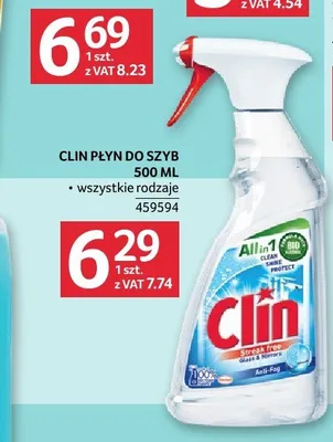 Płyn do szyb Clin All in 1 promocja w Selgros