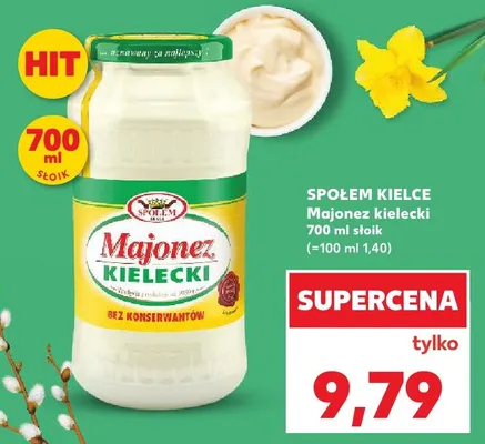 Majonez kielecki promocja w Kaufland