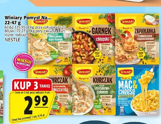 Winiary Pomysł Na... Nestle promocja w Prim Market