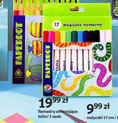 Flamastry zmieniające kolor Paperdot promocja w Empik