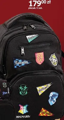 Plecak Harry Potter z naszywkami promocja w Empik