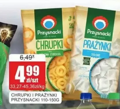 Prażynki Przysnacki solone promocja w Bingo