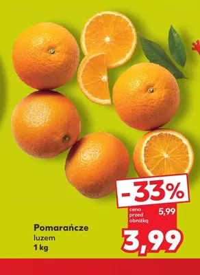 Pomarańcze promocja w Kaufland