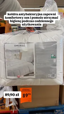 Kołdra antybakteryjna Smukee Home 220x200 cm promocja w Biedronka