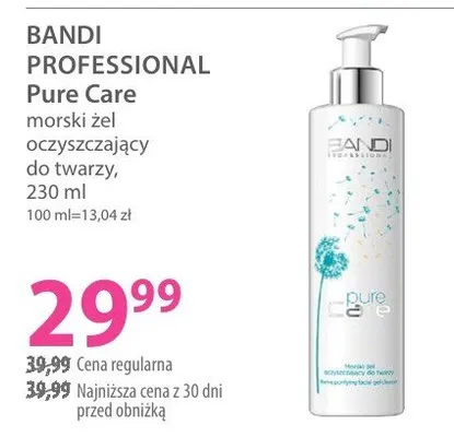 Pure Care morski żel oczyszczający do twarzy promocja w Hebe