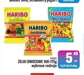Żelki owocowe Haribo promocja w Tomi Markt