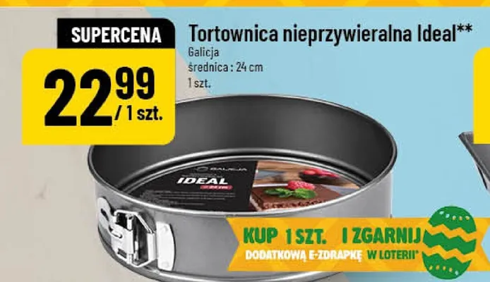 Tortownica nieprzywieralna promocja w POLOmarket