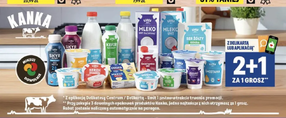 Produkty Kanka promocja w Delikatesy Centrum